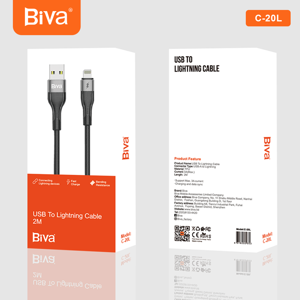 USB to Lightning Cable 2M