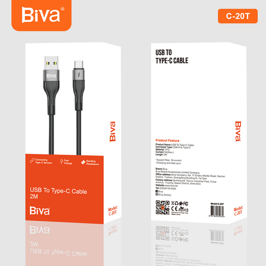 Fast charging Type C USB 2M