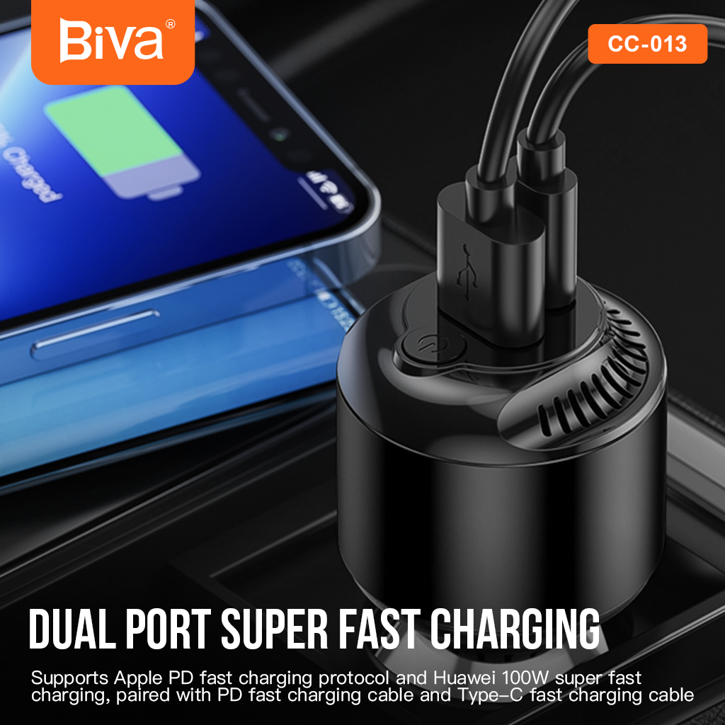 Aromatherapy Car Charger 2 ports fast charging